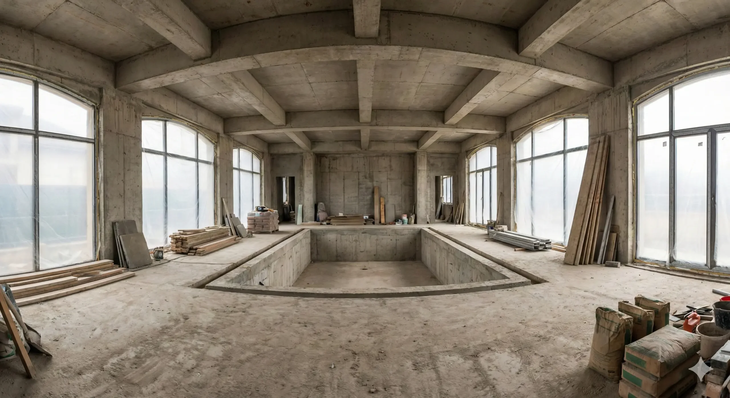 Pool Before Sandstorm