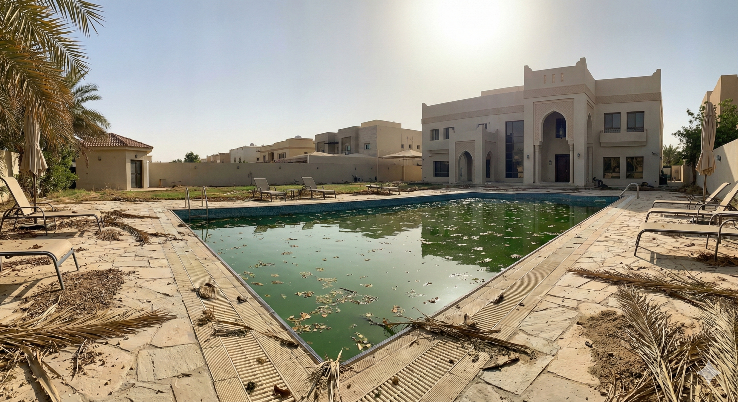 Pool Before Sandstorm