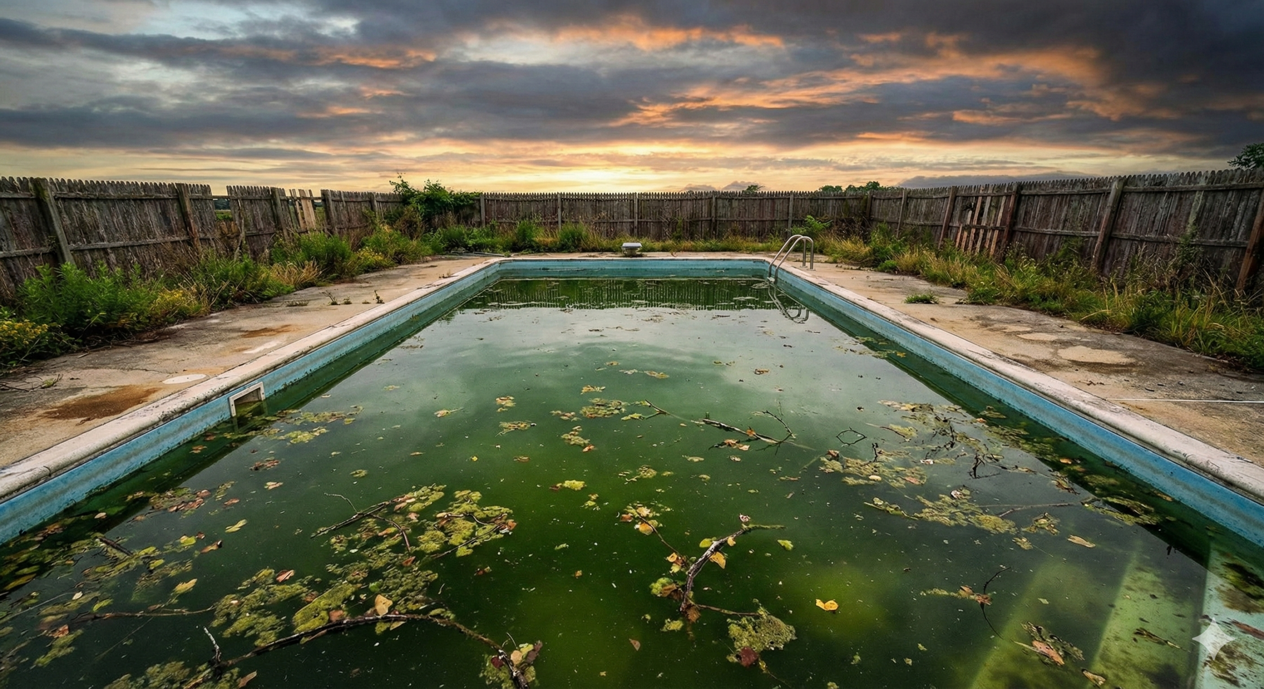 Pool Before Sandstorm