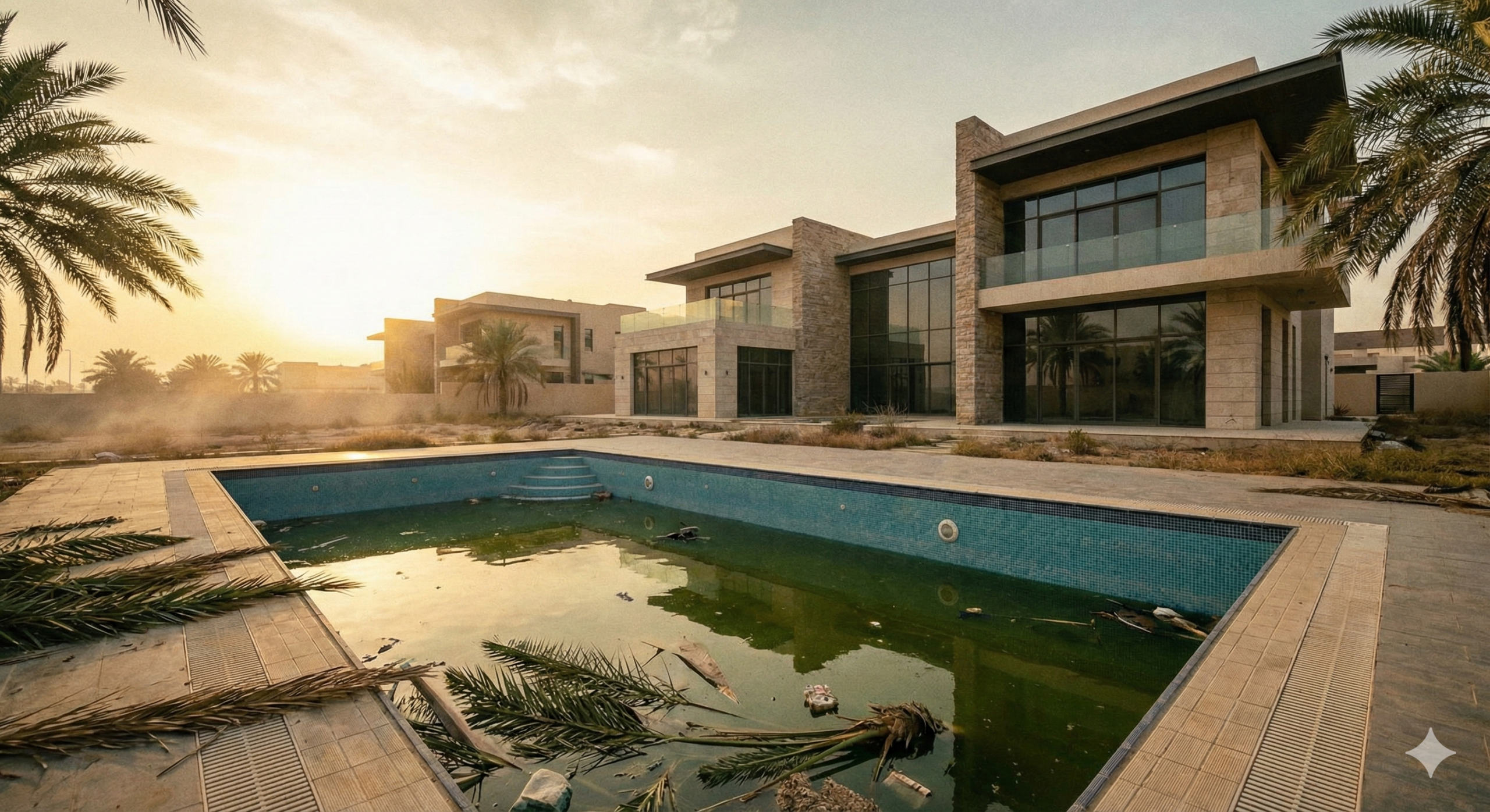 Pool Before Sandstorm