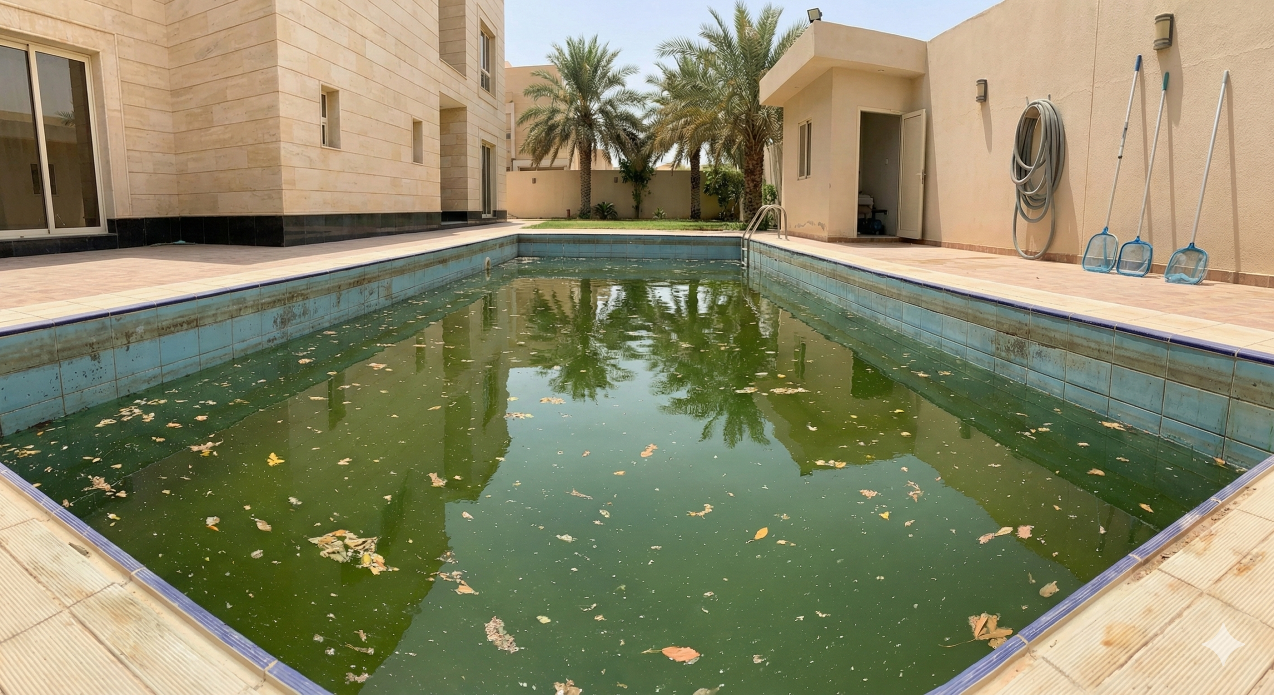 Pool Before Sandstorm