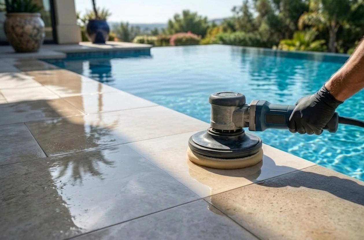 تنظيف سيراميك مسبح