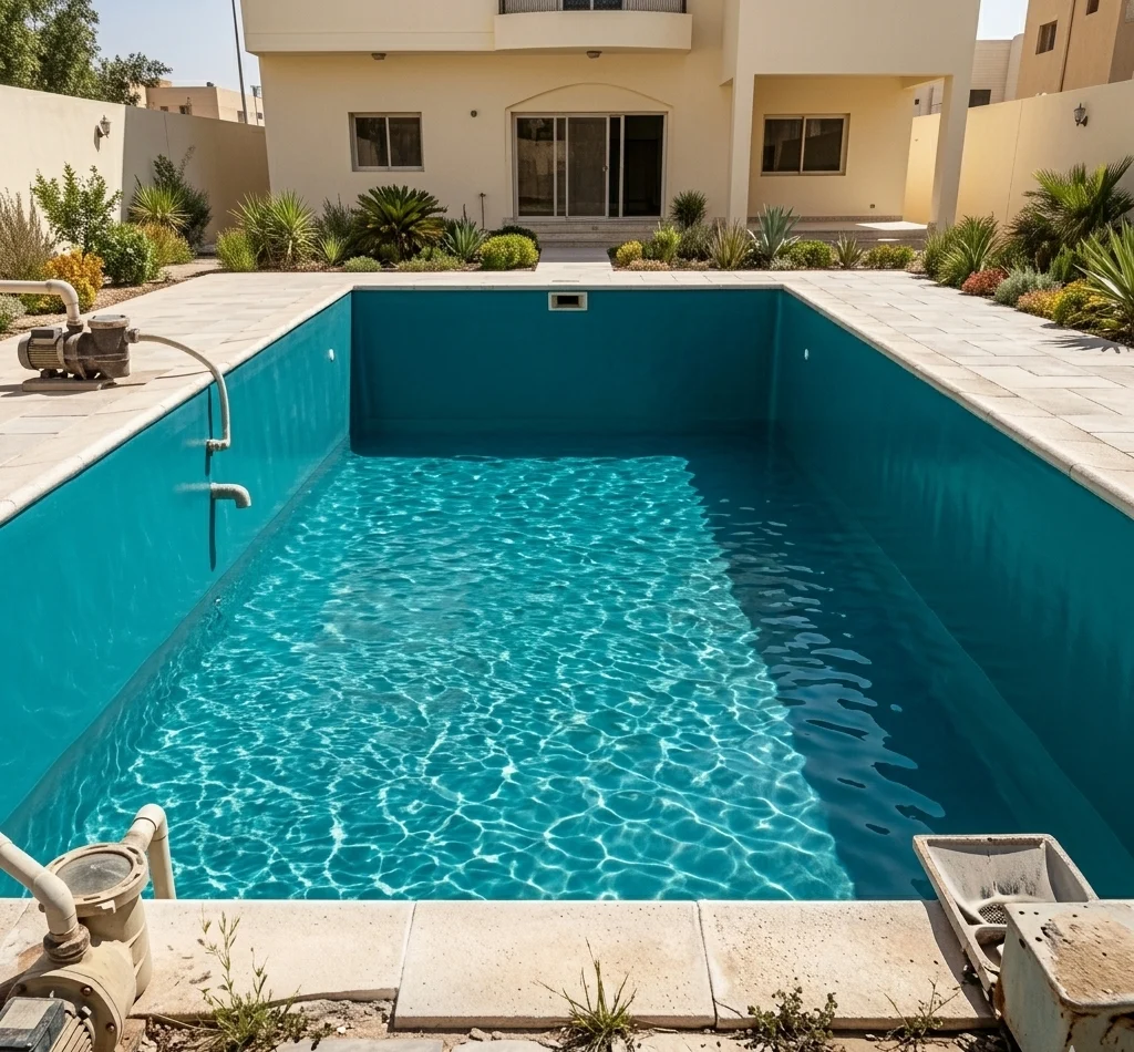 مسبح معزول بالكامل