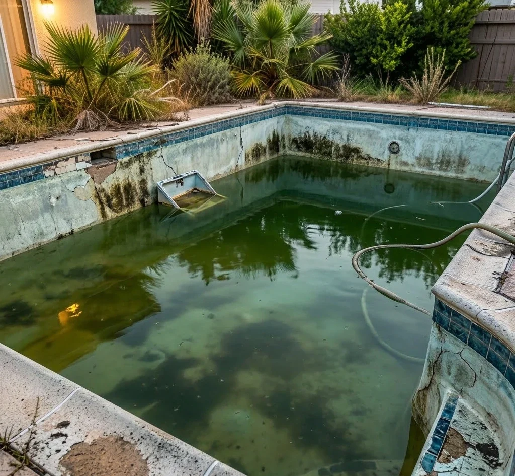 مسبح قبل الترميم