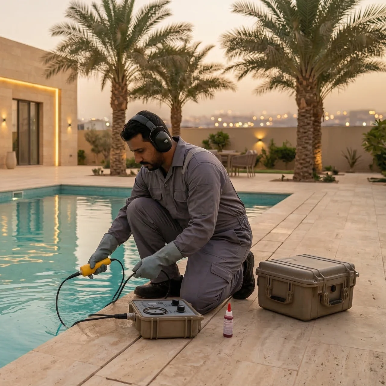 جهاز كشف التسربات