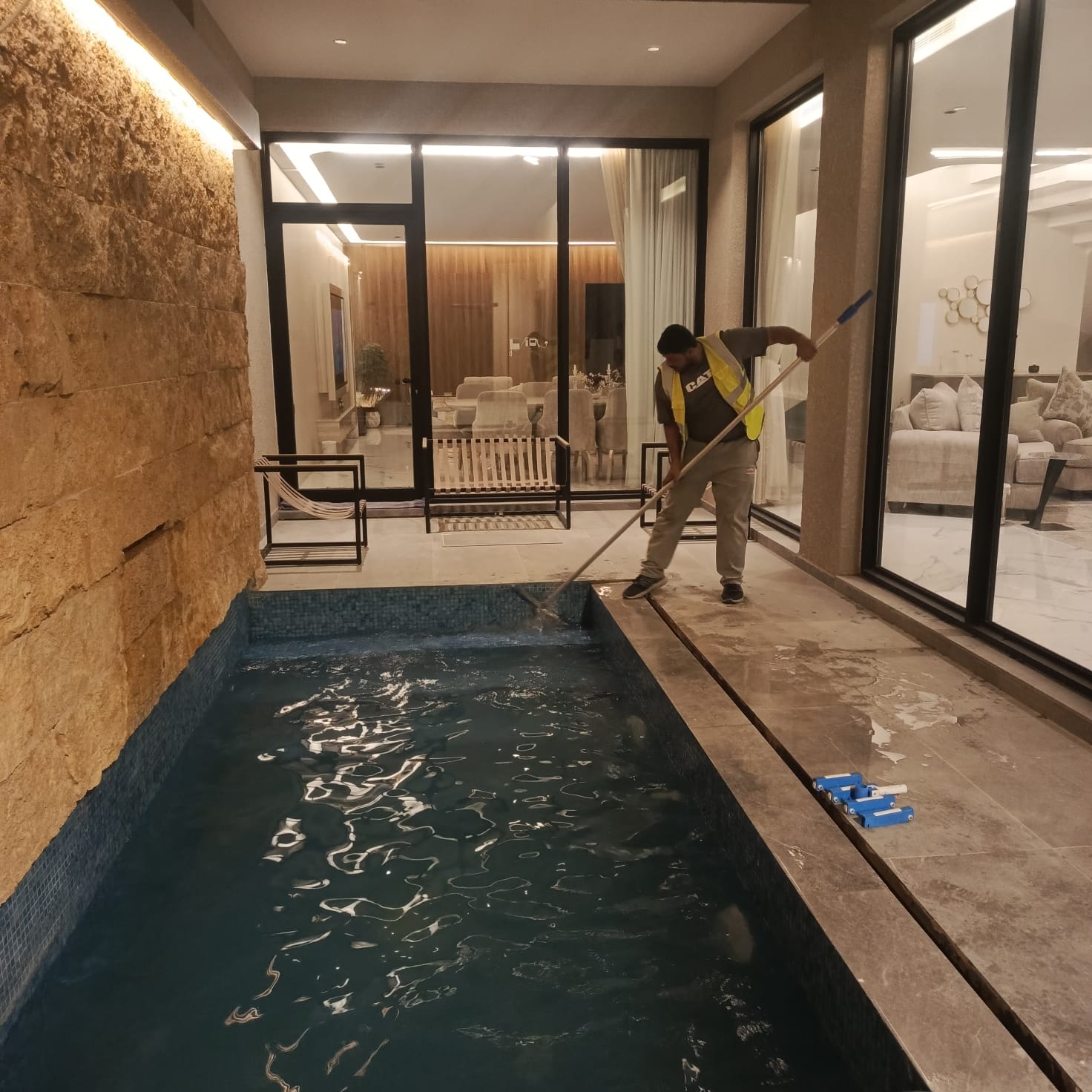 تسليح حديد مزدوج