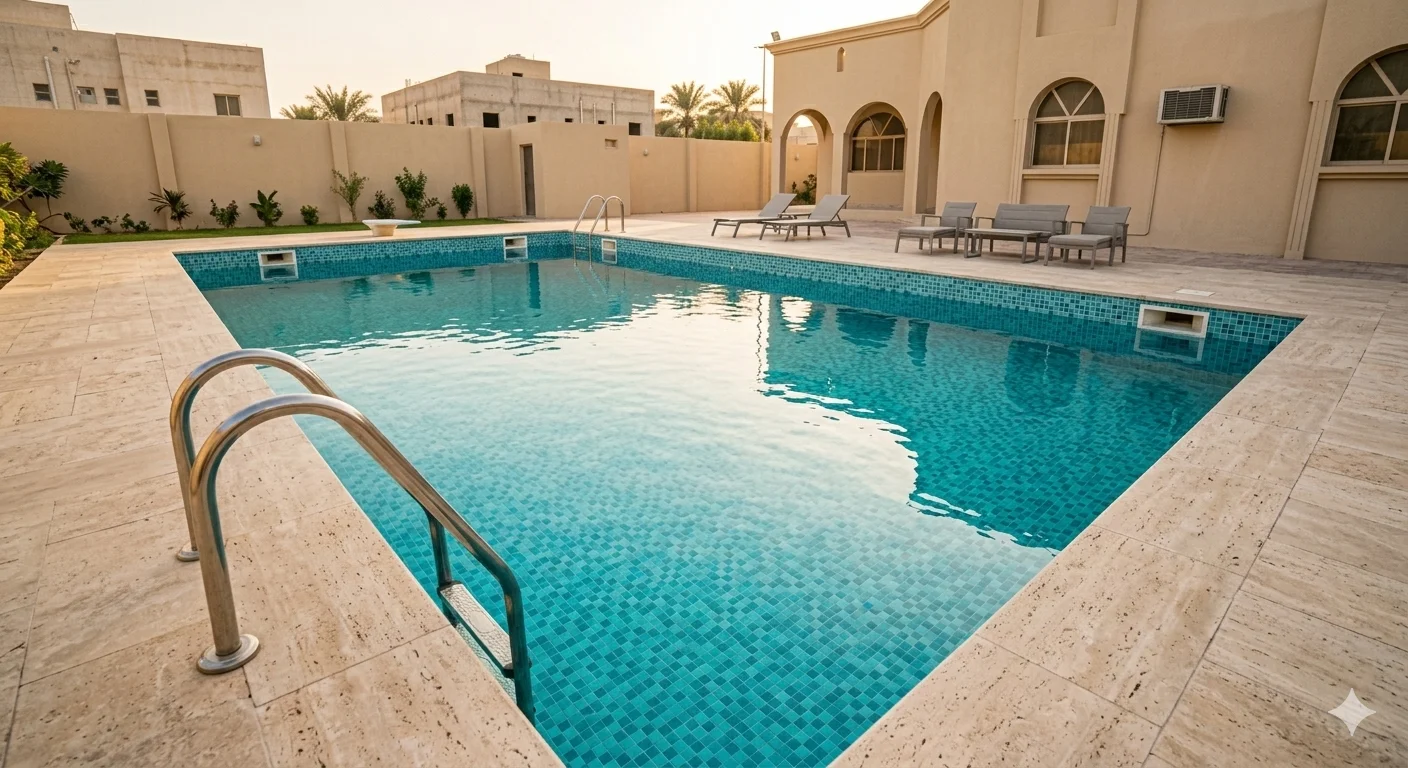 Pool After Cleaning Al Maather
