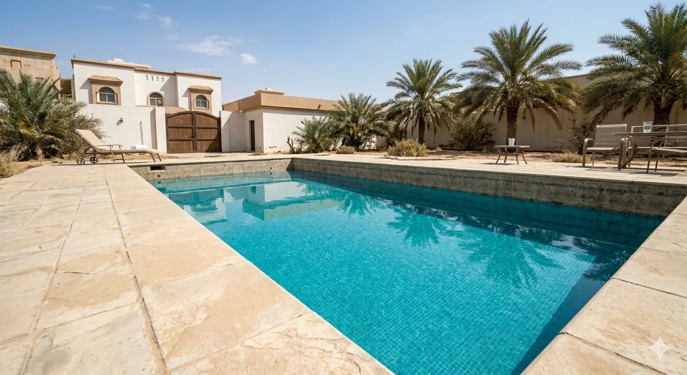 Pool After Cleaning Al Wurud