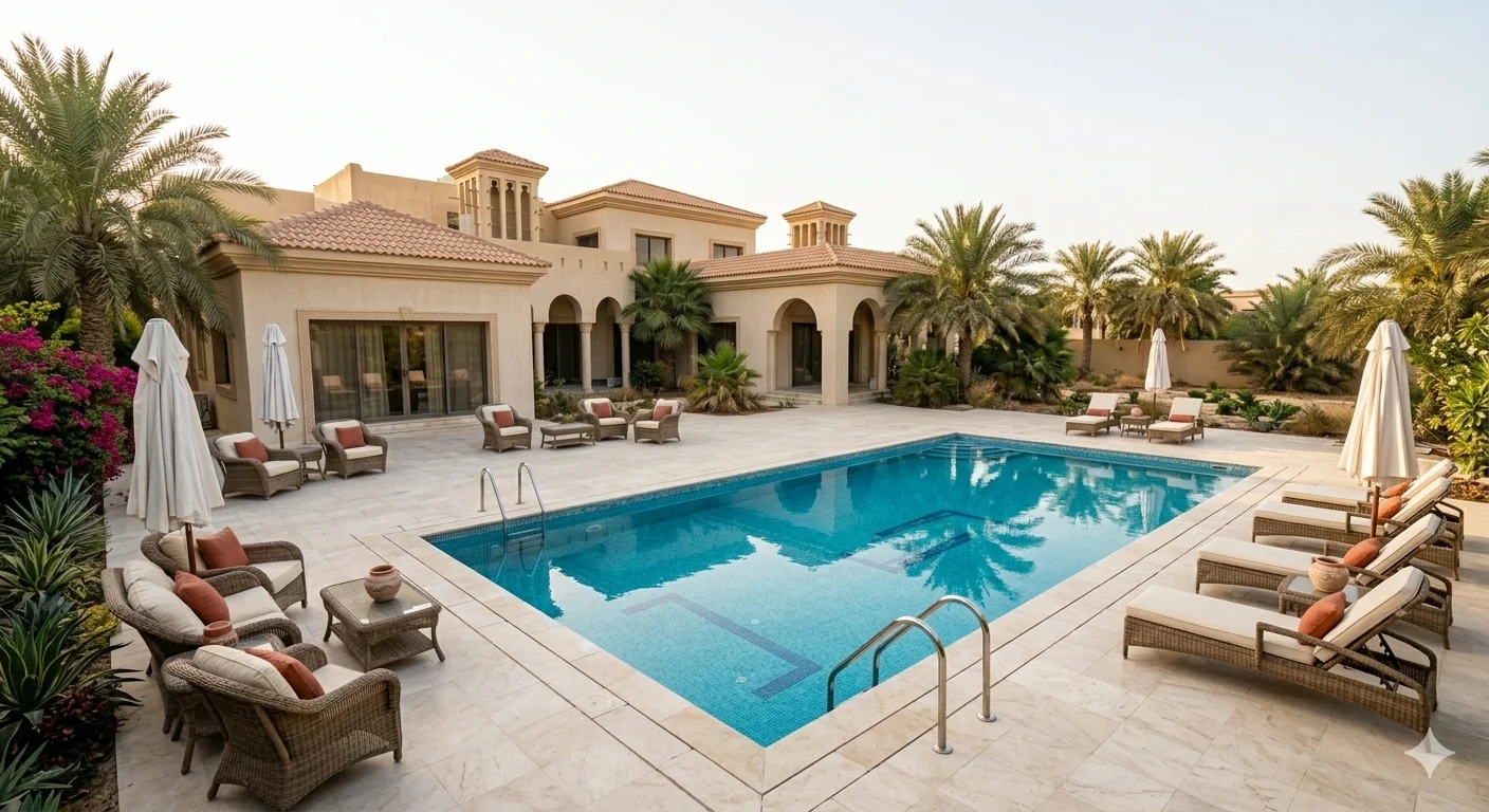 Pool After Cleaning Diriyah