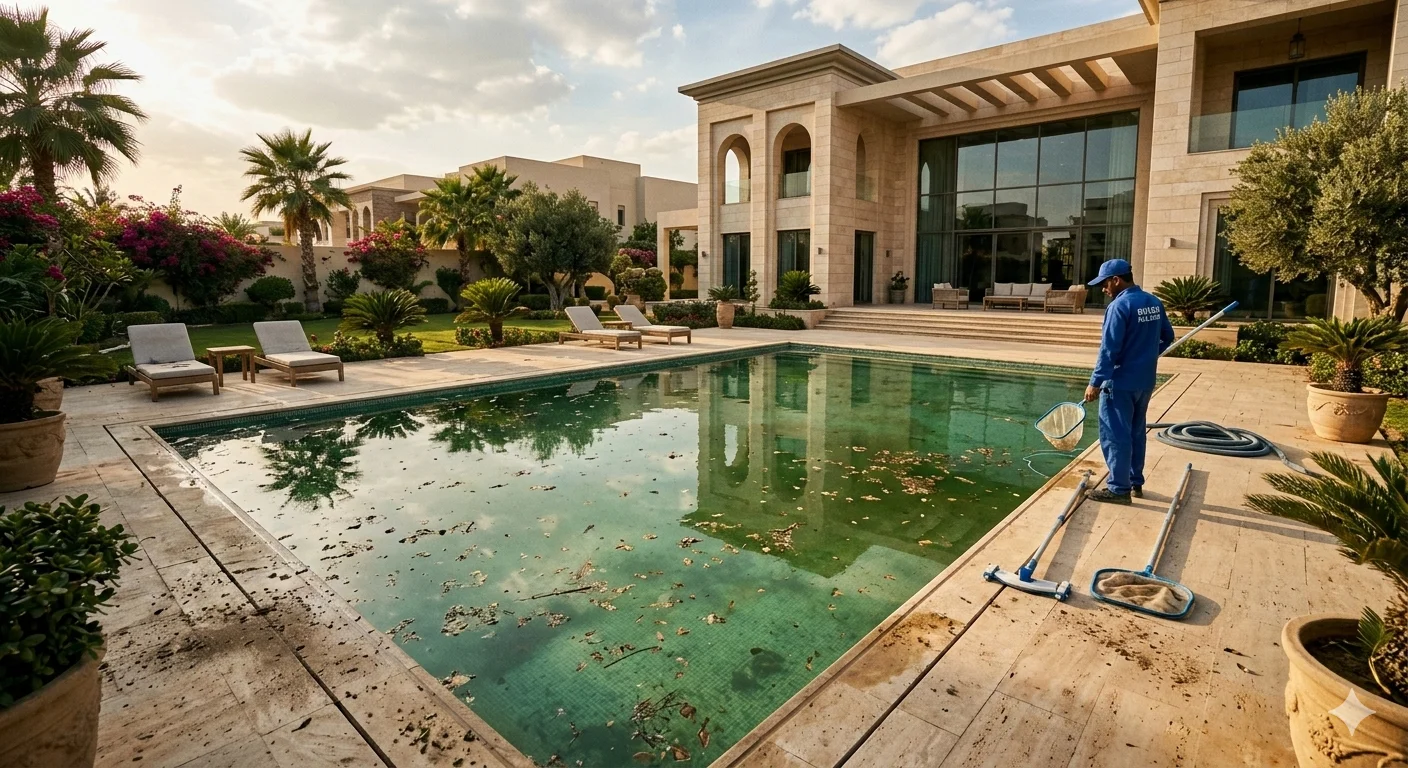Pool Before Maintenance