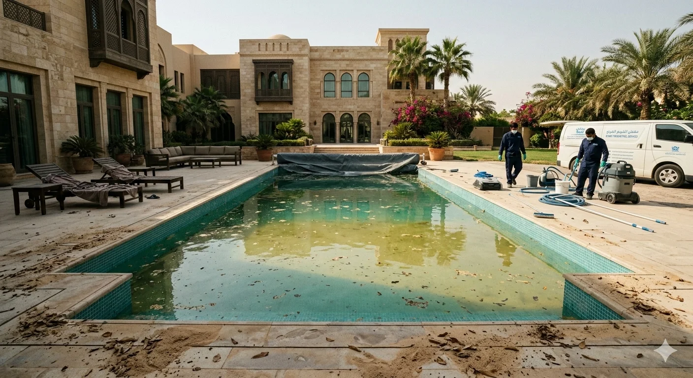 Pool Before Maintenance