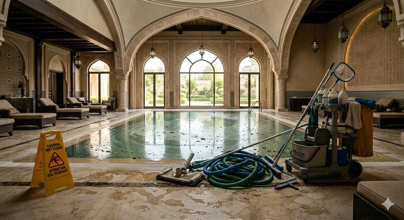 Pool Before Maintenance
