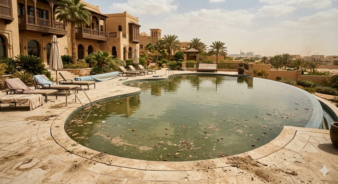 Pool Before Maintenance