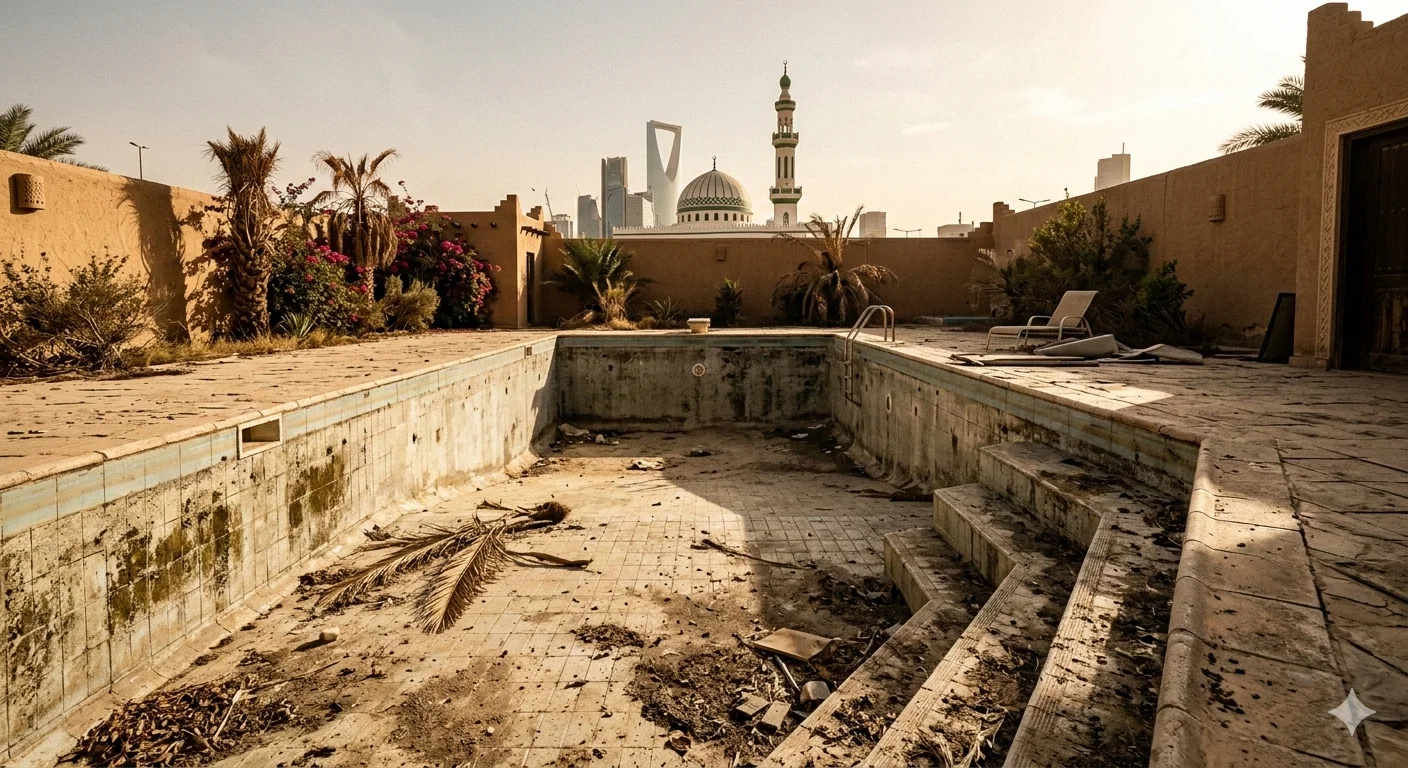 Pool Before Cleaning Al Nasiriyah