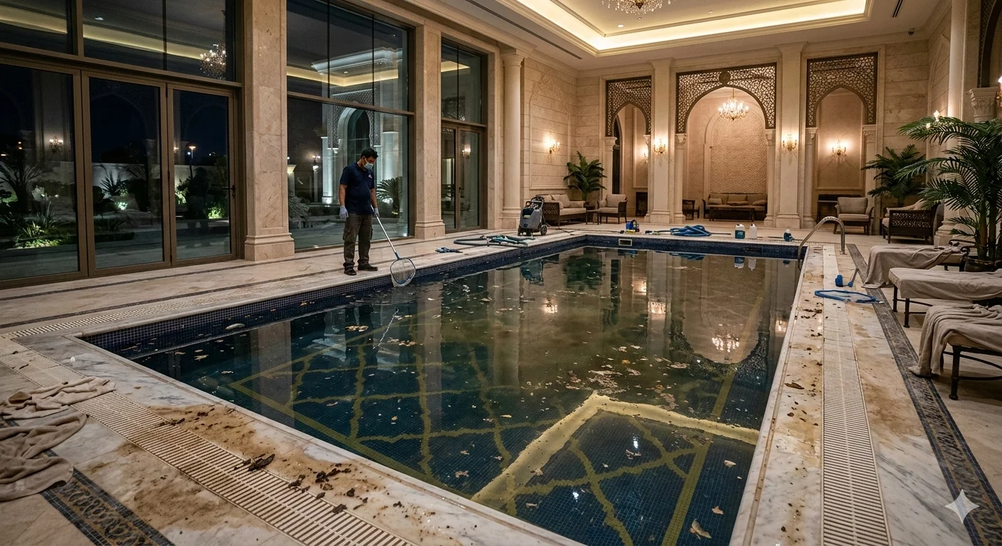 Pool Before Maintenance