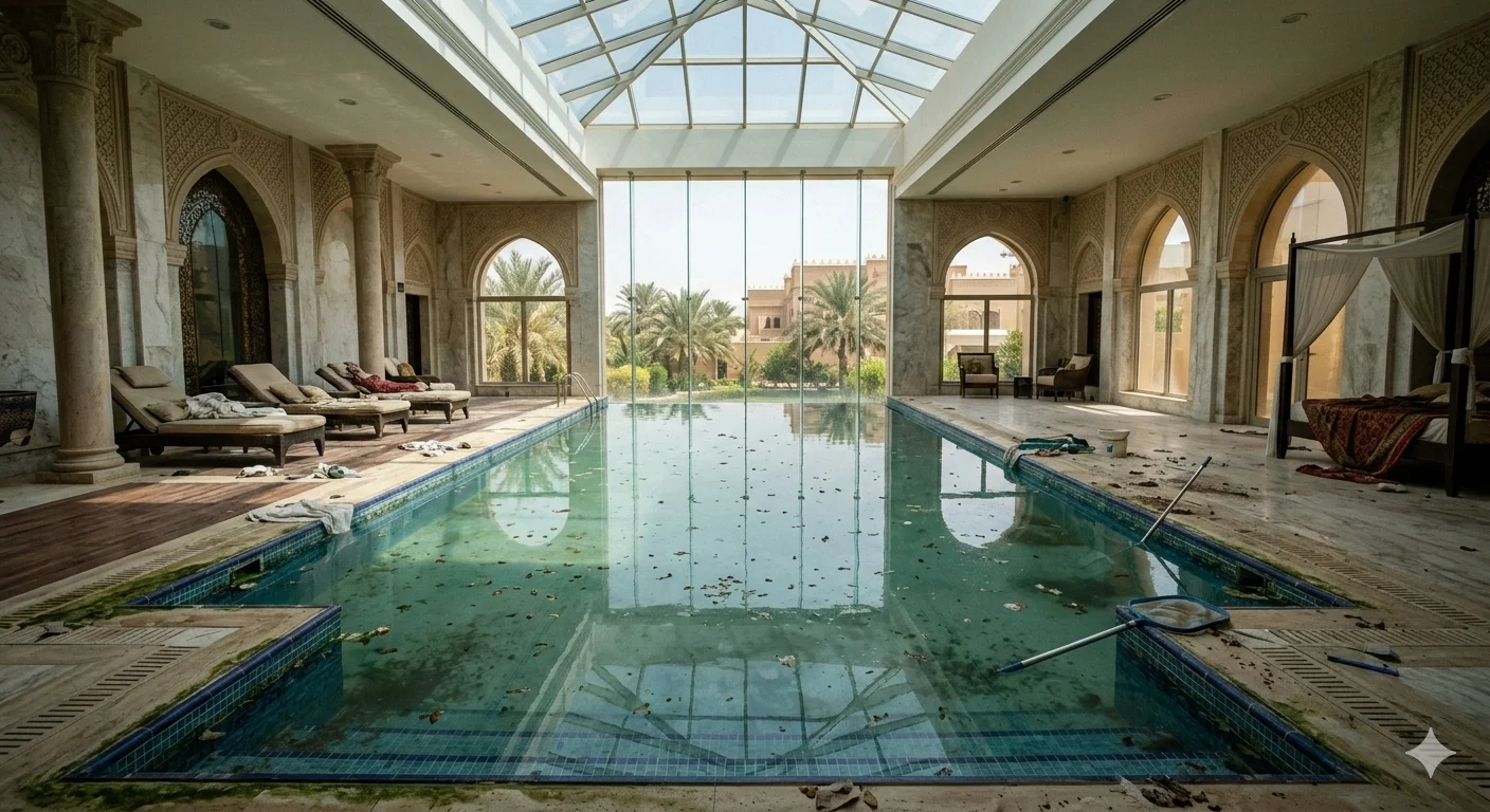 Pool Before Maintenance