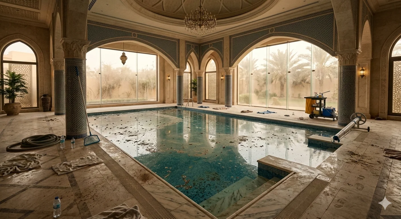 Pool Before Maintenance