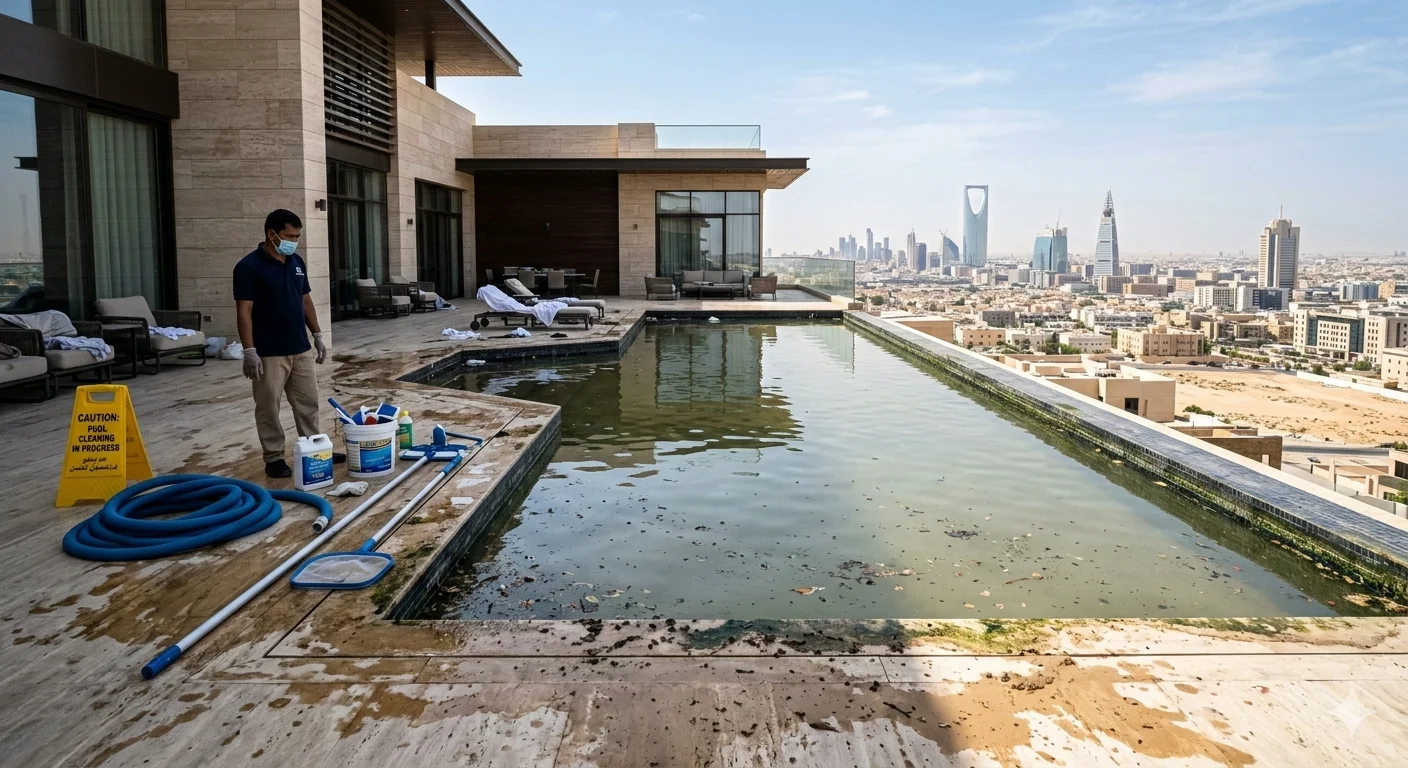 Pool Before Maintenance