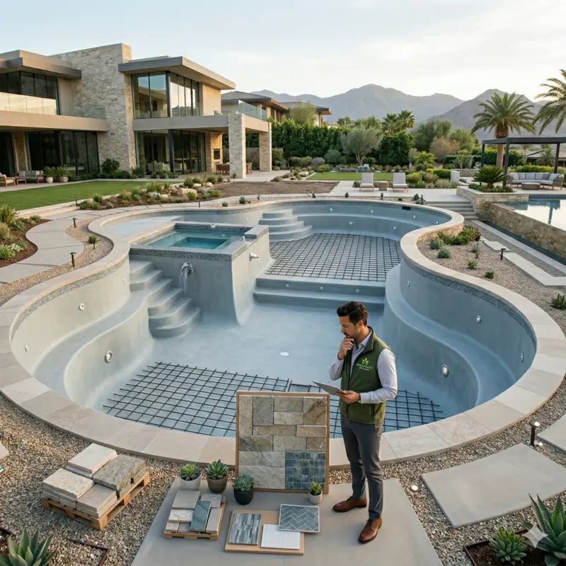 Completed Luxury Pool