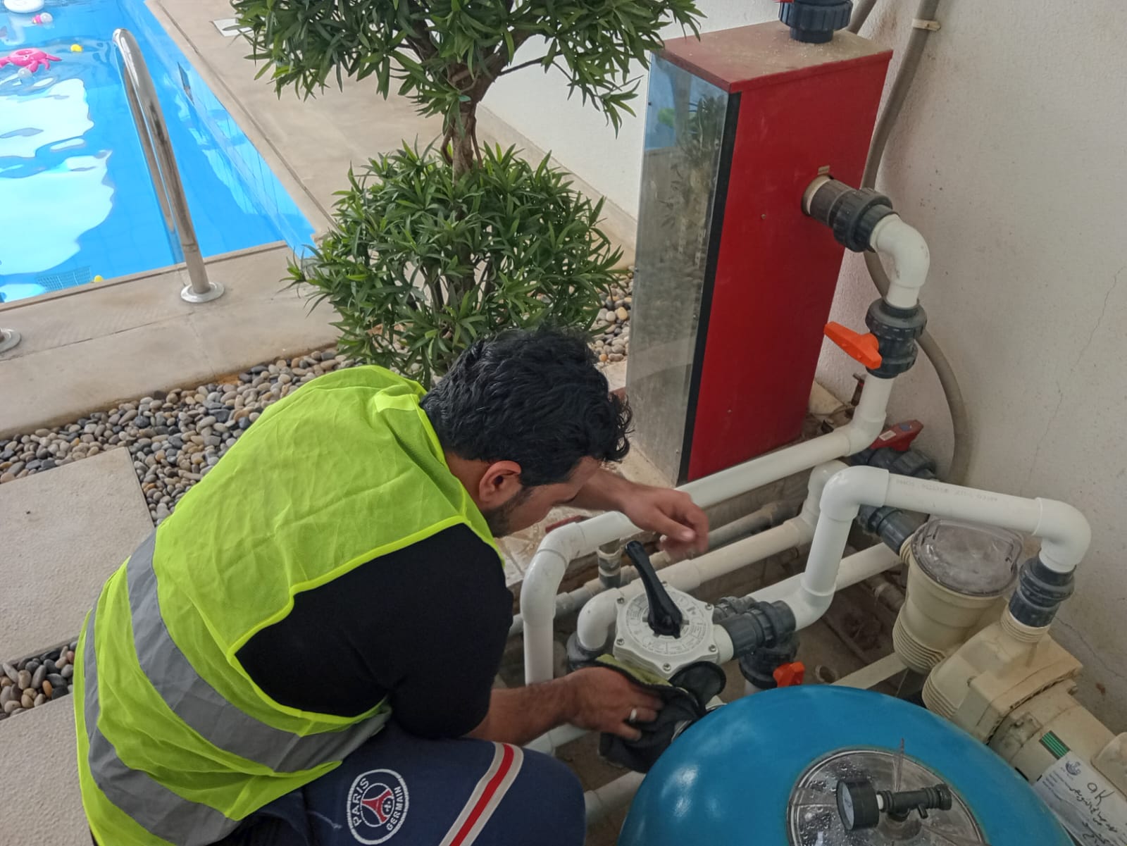 فحص نظام الفلترة